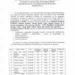 Orden de Merito Escalafonamiento Preceptores 2011 - 1 Primera página