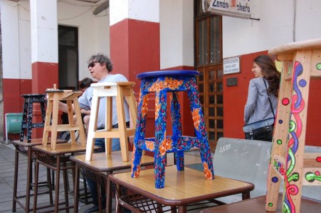 Taburetes intervenidos